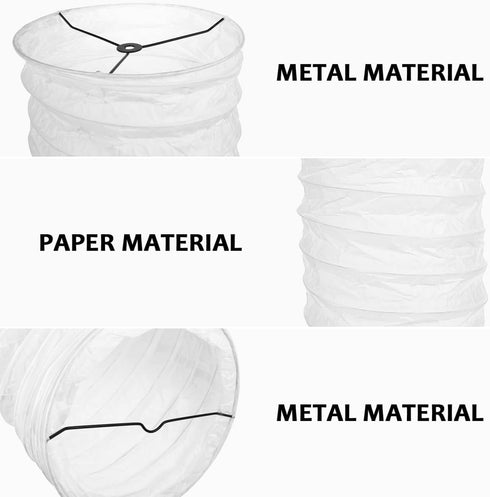Bulb Uonlytech Paper Floor Lamp Shade, Simple Paper Lampshade Classic Japanese Light Cage Light Cover Accessories