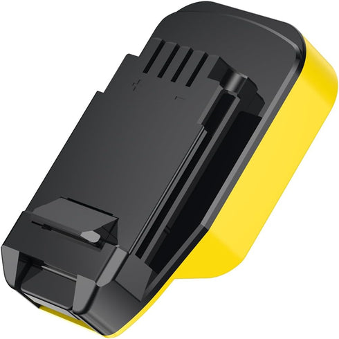 Dual-Tool Battery Adapter for Black and Decker 20v MAX Tools, Compatible with DeWalt 20v MAX Battery, 1 Adapter Only