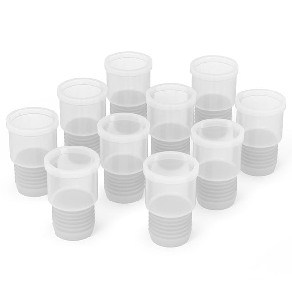 Silicone Lab Stopper, 19# Leak-Proof Lab Stopper for Labware with 19/22 Outer Joint, 10pcs Total