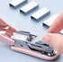 Pink Mini Stapler Hand Stapler with Staple Remover and 1 Box Staples, Cute Stationery for Students