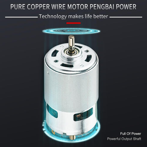 775 DC Motor 12-24V 12000RPM, Large Torque Micro Motor for Power Tools, DIY Toys, Vacuum Cleaners