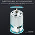 775 DC Motor 12-24V 12000RPM, Large Torque Micro Motor for Power Tools, DIY Toys, Vacuum Cleaners