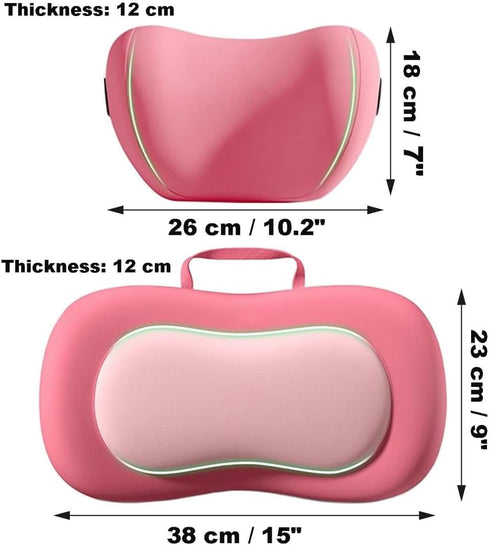 Generic Lumbar Support Pillow, Neck Pillow, Memory Foam Back Support for Office Chair, Computer Chair, Car Seat