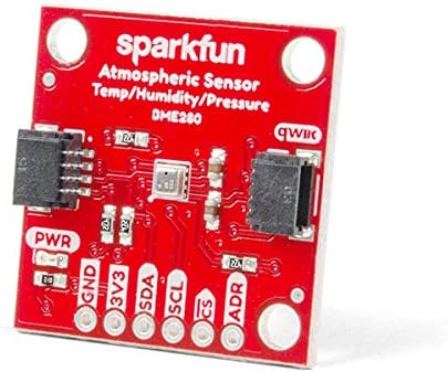 SparkFun Atmospheric Sensor Breakout - BME280, Measure Barometric Pressure, Humidity, Temperature, 3.3V SPI Interface