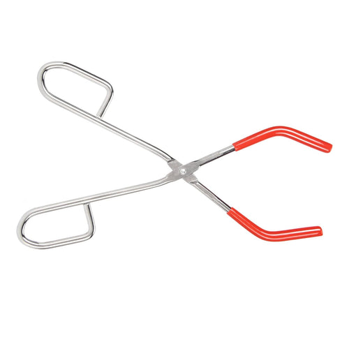 Labs Beaker Tongs, Rubber Coated Chemical Tool for 50mL-2000mL Beakers, Made of Steel with Rubber Sleeves