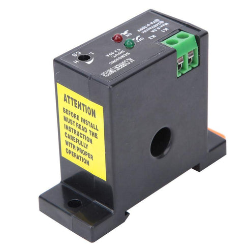 Eboxer Miniature Current Switch, 0.2 to 30A Adjustable AC Current Sensing Switch, Self Powered for Industrial Equipment