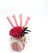 Balmy Pastel Ballpoint Pens, 4Pcs Comfortable Writing Pens, Black Ink Medium Point Gift Pens