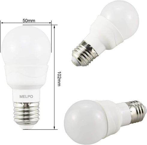 LED Color Changing Light Bulb, 8 Pack, 5W 40W Equivalent, 500LM, 5700K, E26 Dimmable RGB Light Bulbs