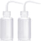 Professional 2PCS 150ML Lash Water Bottle Squeezer, 5oz Tattoo Wash Bottle for Eyelashes, Easy to Carry (Translucent