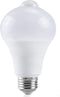 ZERONGIN Intelligent PIR Motion Sensor Light Bulbs Indoor Outdoor 1 Packs 9W(60W Equivalent)