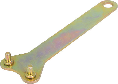 uxcell Bronze Tone Angle Grinder Spanner Wrench Lock Nut Hand Tool, 4 in 1 Set, 112mm Length