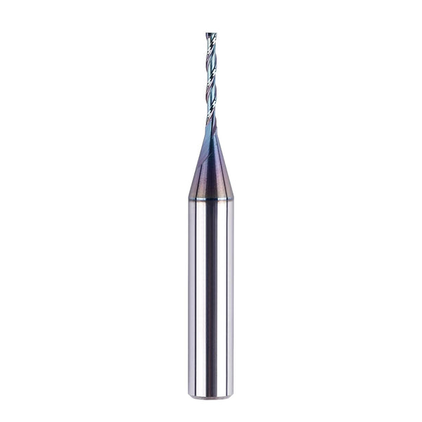 SpeTool 1/16 Inch Up Cut Spial Router Bit 1/4 Inch Shank with