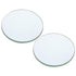 PATIKIL 4" Focal Length Double Convex Lens, 2 Pack 50mm Diameter Glass Optically Polished for Physics Experiment