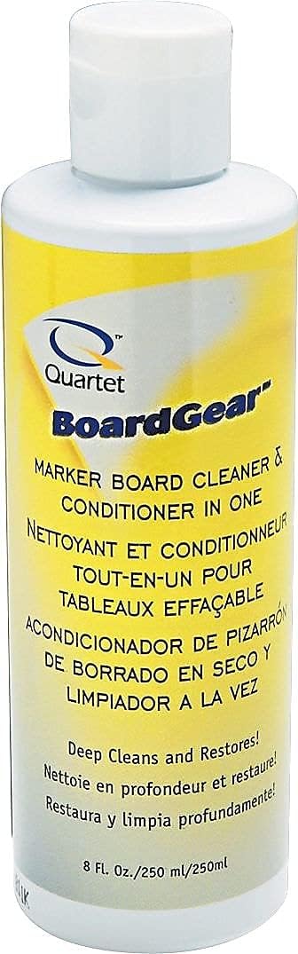 551 8 oz Quartet Whiteboard Conditioner/Cleaner for Dry Erase Boards, Bottle