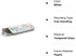Audio-Visual Direct White Glass Dry Erase Desktop Organizer & Storage Notepad, Whiteboard