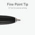 Pentonic GR-T Retractable Gel Pens, 10 Count, Blue Ink, 0.7mm Fine Point for Journaling and Note Taking