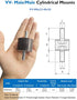 M8 Rubber Vibration Isolator Mounts, 4pcs M8x23-40x30mm, Anti Vibration Silent-Blocks for Car Boat Motors