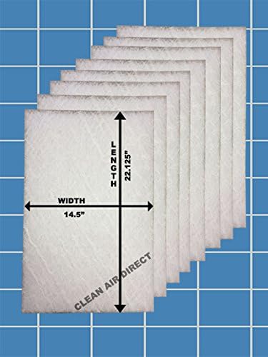 Clean Air Direct pads compatible with the Cimatec Airscreen 1000 16 X 25 (4 Changes)