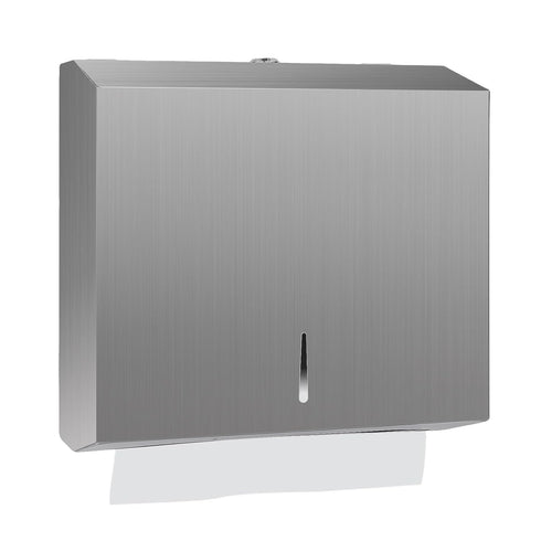 Stardrix Paper Towel Dispenser Wall Mount, Brushed Stainless Steel Commercial Paper Towel