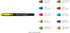 Tombow Kay Coat Double-Sided Fluorescent Highlighter Pen, 10 Color Set