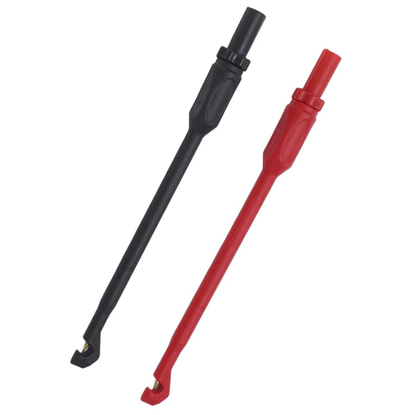 2PCS J30016 Multimeter Test Hook Piercing Probe Kit with 4mm Insulation Connector for Car Repair Test Needle CAT II