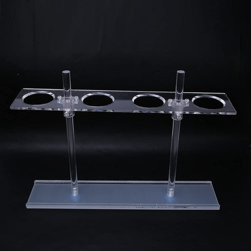 Funnel Holder, Adjustable Height Funnel Rack with 4 Holes, Laboratory Accessories Funnel Display Holder