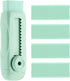 M&G 4+1 Pack Rubber Erasers, Soft Cute Sliding Retractable Eraser with Plastic Sleeve, 4 Refill Erasers for Students