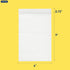 WEIYUEDA 6X9IN 300 Counts 3.94Mil packaging Clear Resealable Ziplock Plastic Bags, Double-Sided Thickened Plastic