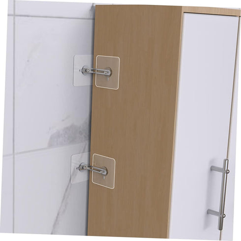 6pcs BESPORTBLE -tip Furniture Wall Anchors for Proofing Secure Cabinets Dressers Bookcases and Tv Stands Easy Adhesive