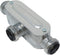 Southwire E-TB-075 3/4" Push Install Type EMT T Conduit Body; Gray