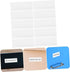 90pcs balacoo Self-Adhesive Transparent Card Sleeves for Organizing Labels and Material Cards for Whiteboards Monitors