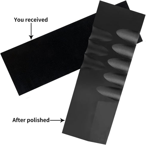 Cool Hand 2 pcs G10 Knife Handle Scales Slabs Custom DIY Tool Material for Knives Making Blanks Blades, All Black, KHM-G10-1 by Cool Hand