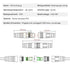 M15 (2pin 1.5 Elecbee Waterproof Connector Male Female Plug Connector LED Power Connector AC/DC Industrial Cord