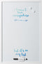 MasterVision Magnetic Dry Erase Travel Board, White Frame, 16 x 24 Inches (MM03452660)