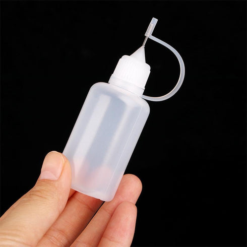 Kopida 5PCS Refillable Bottles, Needle Tip Squeezable Liquid Bottle, 5/10/20/30/50ml Empty Dropper Bottles