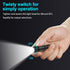 LUMINTOP EDC01 Keychain Flashlight, 120 Lumens Pocket EDC Flashlight, 36 Hours Long Lasting, IPX8 Waterproof