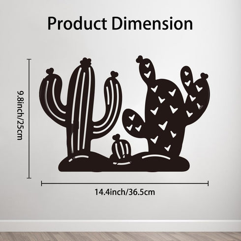 8 WADORN Cactus Toilet Paper Holder, Metal Cactus Plant Wall Mounted Toilet Paper Storage for Extra Rolls Funny Toilet