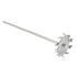 MECCANIXITY 304 Stainless Steel Stirring Rod, 11.81" Length with 3.15" ID Dispersion Disc for Laboratory