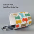 HANKOR Ceramic Pen Holder for Desk, Cute Cat Pencil Cup, Makeup Brush Holder, White