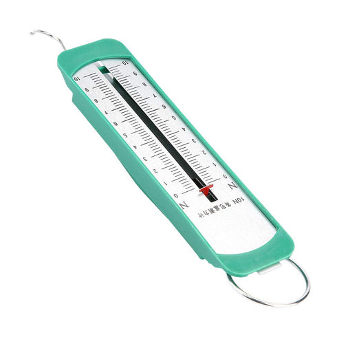 Newton Force Meter Spring Scale, Pull-Type Hanging Spring Dynamometer Mechanical Instrument for Measuring Mass