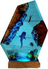Ocean Scene LED Night Light, Underwater Marine Life Resin Lamp, Color Changing