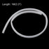 uxcell Silicone Tube - 10mm ID X 12mm OD, 3.3' 1 Meter Flexible Water Air Hose Pipe, Translucent