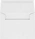 LUXPaper A2 Classic Crest Invitation Envelopes | 4 3/8" x 5 3/4" | Avon Brilliant White | 70lb. Text | 50 Qty