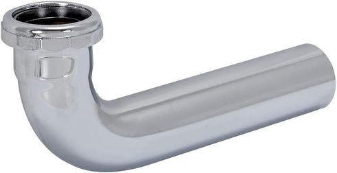 EZ-FLO Heavy Duty Brass Waste Arm with Slip Joint Connection, 7 Inch Length, 22 Gauge, Chrome
