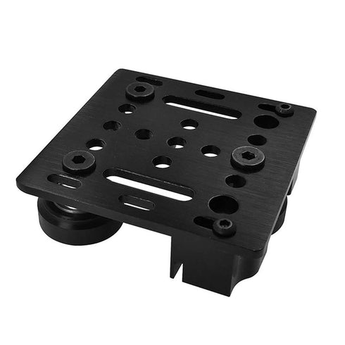 V-Wheel with Plate and 6mm Belt-Buckle for 2020 Aluminum Profile, 3D Printer Parts for CNC