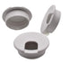 2 inch(50mm) White Desk Hole Cover Grommet ABS Plastic Wire Organizers for Computer Desk Cabinet (3 Pack)