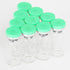 Vitorinca 10ml Sterile Glass Vials, 10 Packs with Self-Healing Injection Port and Flip Top Cap, Sterile Package