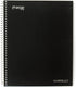 Top Flight Wired 3-Subject Wirebound Notebook with 4 Pockets, 120 Sheets, College Rule, 11 x 8.875 Inches, 1 Notebook,