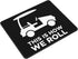 NUSDB This is How I Roll Funny Golf Cart Mouse Pad Office Products and Gaming Mousepad for Laptop, Computer and PC