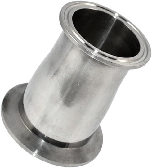 304 3.5 Inch 4 Inch Sanitary Tri Clamp Reducer, Stainless Steel Ferrule, Concentric Pipe Fitting for Food Beer Dairy